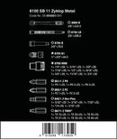 8100 SB 11 Metal Ratchet Set Imperial 3/8 29 PC Switch