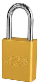 American Lock Lockout Padlock, PK 6 - A1106KAS6YLW