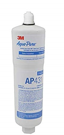 3M Aqua-Pure AP431 Whole House Scale Inhibition Inline Replacement Water Cartridge, For Aqua-Pure System AP430SS, Helps Prevent Scale Buildup On Hot Water Heaters, Boilers, Plumbing Pipes