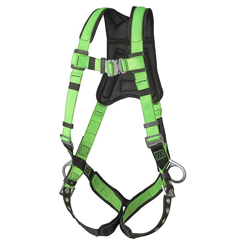 Peakpro V8006210 Model FBH-60120B Safety Harness Buckle Type: Chest Stab Lock/ Leg Grommet/ Torso Friction. Each