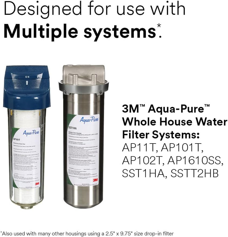 3M Aqua Pure AP117 Whole House Replacement Filter. Each