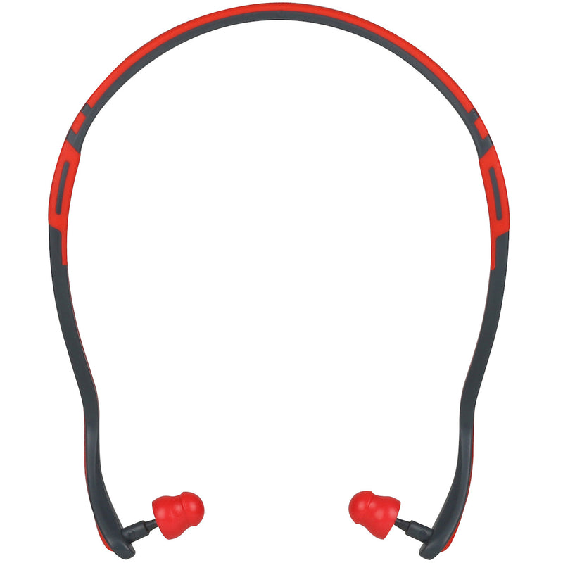 PIP 267-HPB410 Banded Ergonomic Ear Plugs - NRR 24, Red, One size fits all. Box/10
