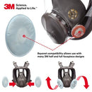 PK/50: 3M 2071 2000 Series Respirator Filter, Particulate, P95