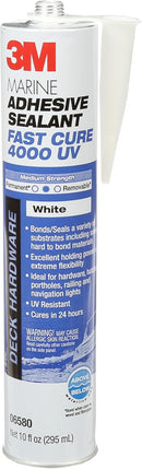 3M™ Marine 7000046623 Sealant Fast Cure, 4000 UV, white, 0.1 gal