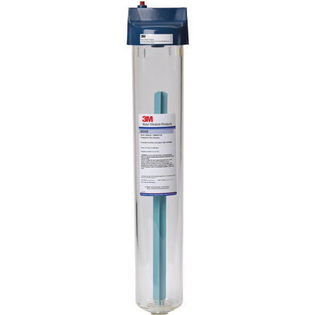 3M CFS12T Drop-In Style Single Prefilter System Featuring Pressure Relief Valve & Transparent Sump. Each