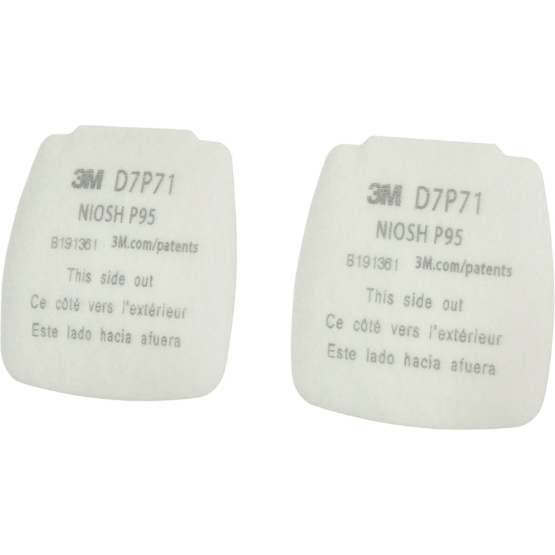 3M™ D7P71 P95 Secure Click™ Respirators Particulate Filter. 200/Case