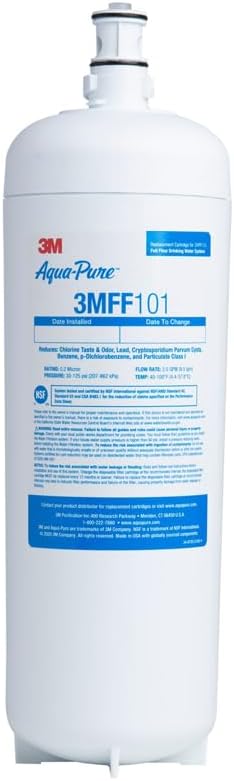 PK/12: 3M Aqua Pure 3MFF101 Whole House Replacement Water Filter Cartridge