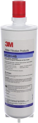 3M HC251-HS Water Filter Cartridge, 1 Micron, Quick Change