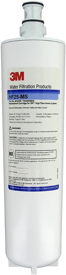 3M HF25-MS High Flow Water Filter Cartridge, 1.5 GPM, SQC
