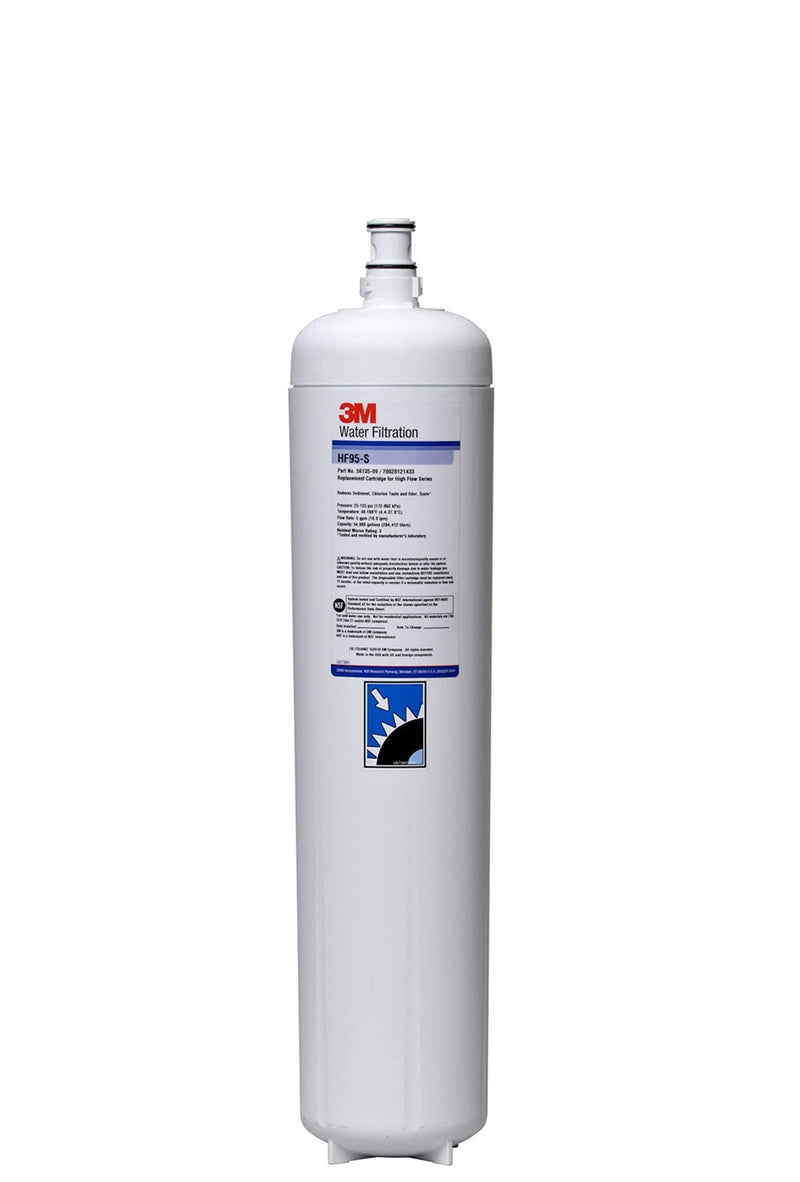 3M HF95-S High Flow Water Filter Cartridge with scale inhibitor. Each