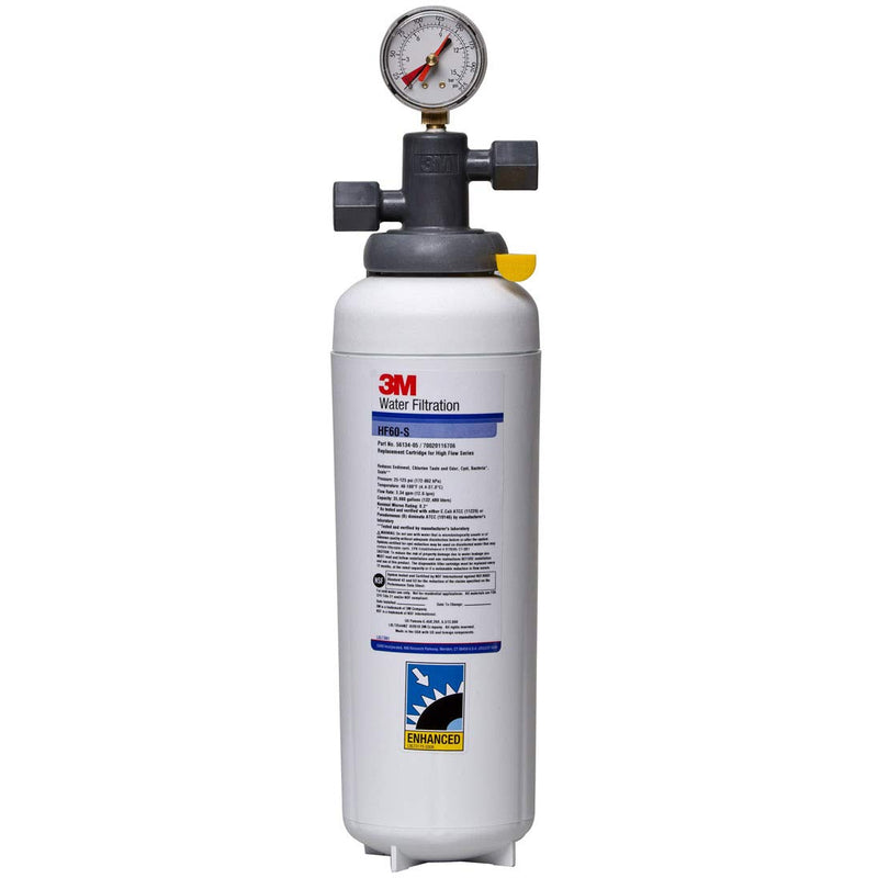 Case/2: 3M ICE160-S Water Filtration Products System, High Capacity & Efficient Commercial Water Purification