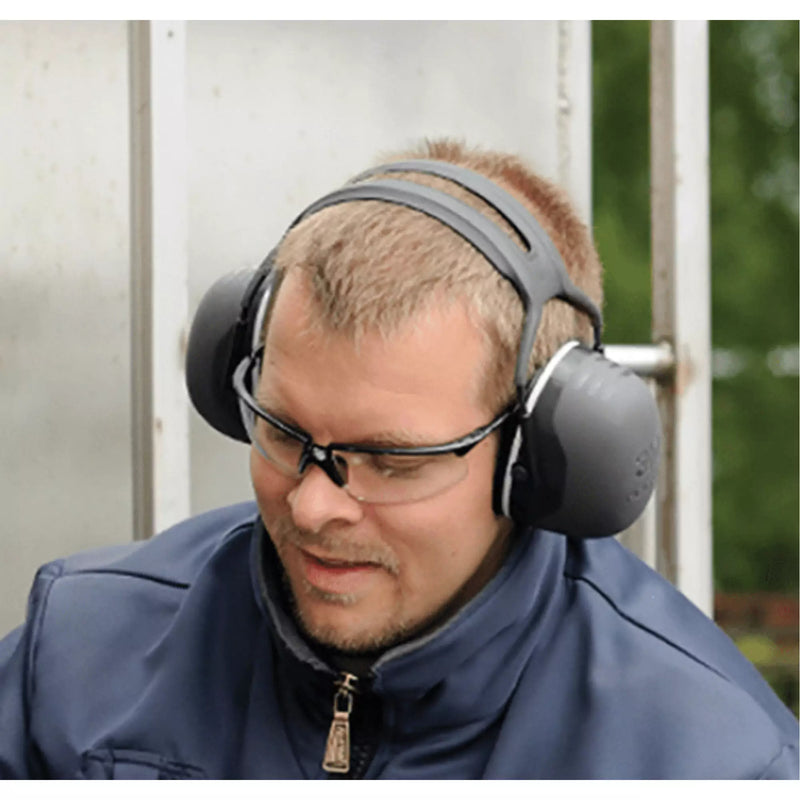 Clearance..Open Box..3M PELTOR X5P5E X Series Earmuffs, hard hat attached electrically insulated. Each
