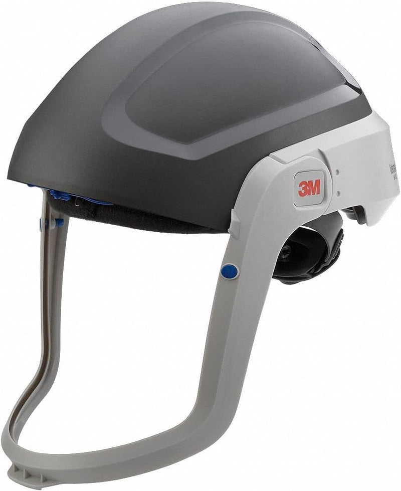 3M Versaflo M-301 Respiratory Hardhat, without visor or faceseal, grey. Each