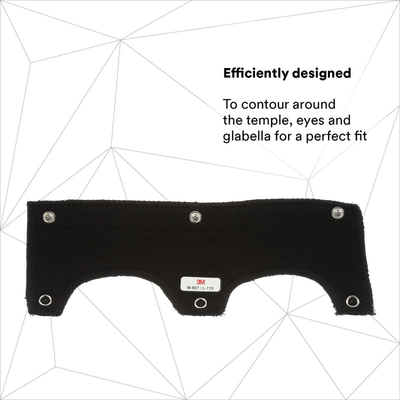 3M Versaflo M-957/L-115 Forehead Comfort Pad/Sweat Pad (Case of 10)