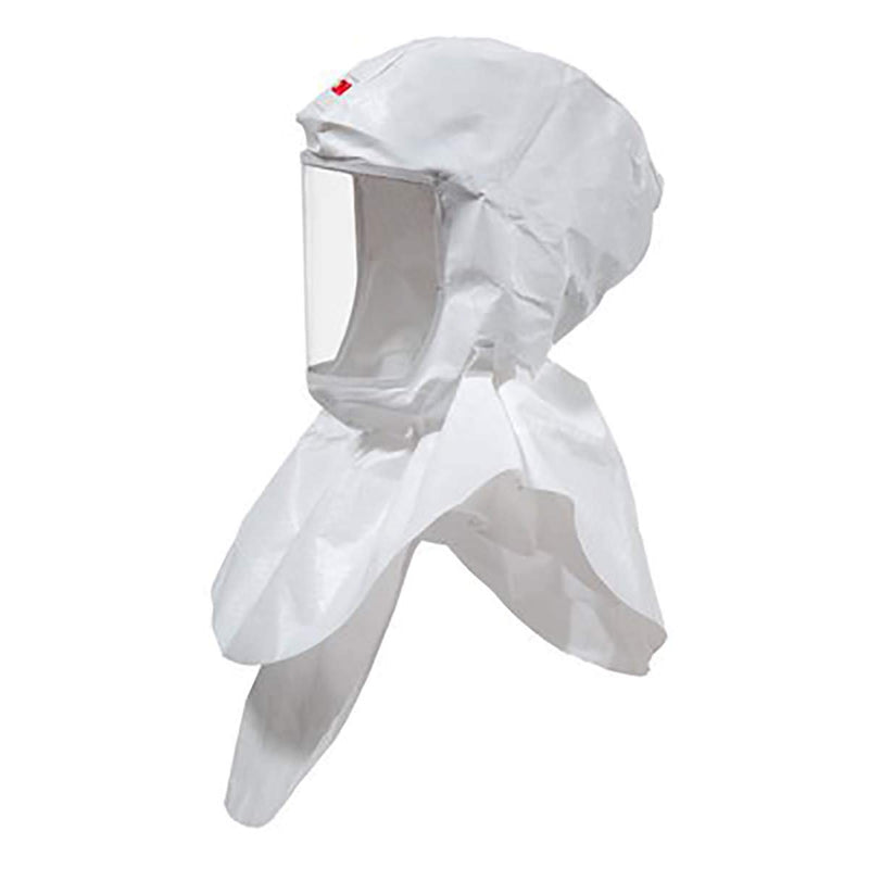 Case/10: 3M Versaflo S-605-10 Replacement Hood, with Inner Collar for Premium Head Suspension