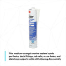 3M™ Marine 7000046623 Sealant Fast Cure, 4000 UV, white, 0.1 gal