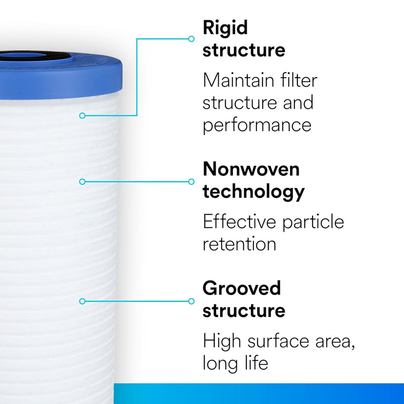 3M Aqua Pure AP810-2 Whole House Large Diameter Replacement Filter. Each