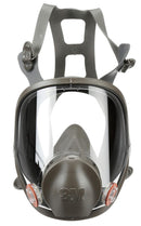 3M 6900 Full Face Reusable Respirator, Lightweight Silicone Large. Each