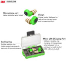 3M PELTOR EEP-100 Electronic Communications Rechargeable Earpieces. Each