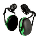 3M X1P51E Full Brim Hard hat Attached Electrically Insulated Green Earmuff. Each