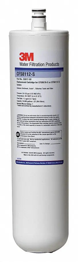 3M™ Water Filtration Products Filter Replacement Cartridge CFS8112-S. Each