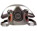 3M 6200 Half Facepiece Reusable Respirator, Medium. Each