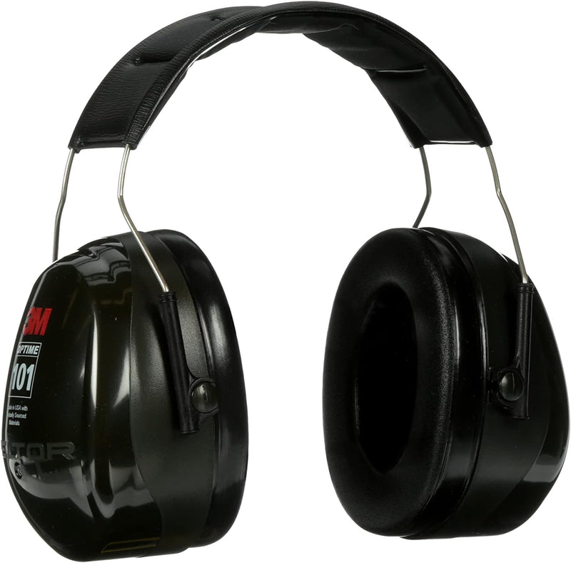 Clearance...Open Box...3M PELTOR H7A Optime 101 Headband Earmuffs, NRR: 27 dB. Each