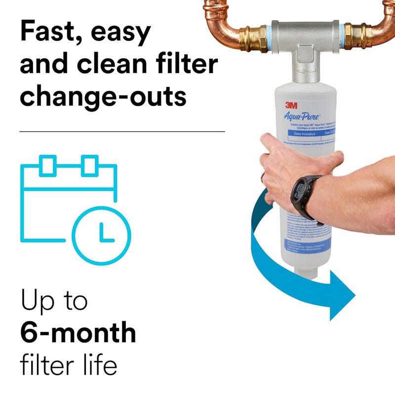 Aqua-Pure AP431, Hot Water Heater Scale Inhibitor System Replacement Cartridge