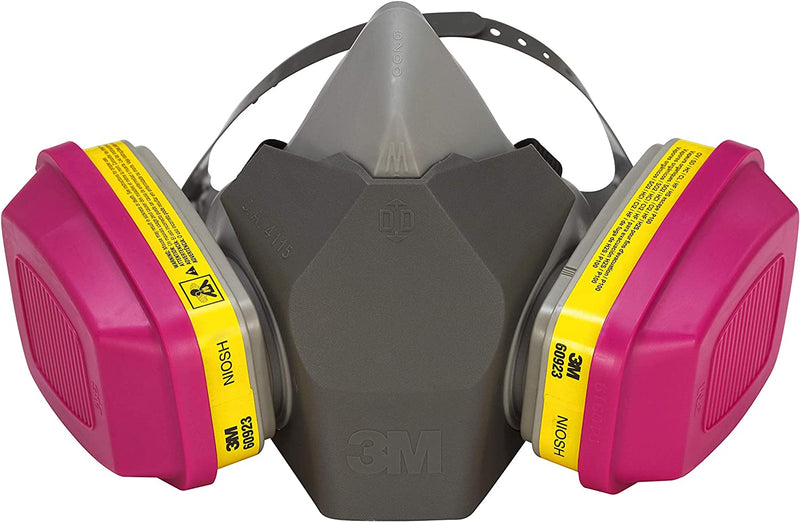 3M 60923 Organic Vapor/Acid Gas Cartridge/Filters. One Pair