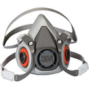 3M 6200 Half Facepiece Reusable Respirator, Medium. Each