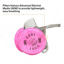 3M™ Half Facepiece Respirator Assembly, 6391, P100, large, with 3M™ Particulate Filters 2091