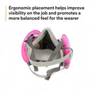 3M™ Half Facepiece Respirator Assembly, 6391, P100, large, with 3M™ Particulate Filters 2091