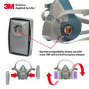 3M 7093 P100 Respirator Filter, Bayonet, NIOSH Approved. Pair