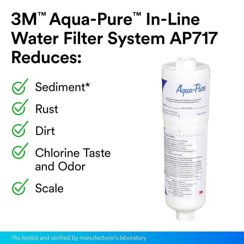 PK/3: 3M AP717 Aqua-Pure In-Line Water Filter System