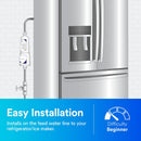 3M Aqua-Pure AP717 In-Line Water Filter, Chlorine & Sediment