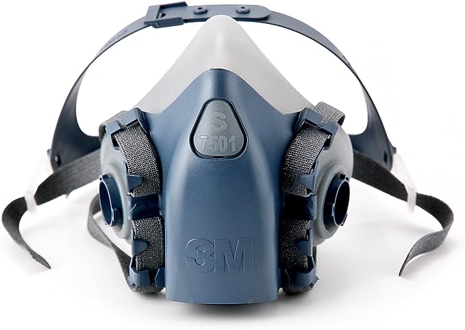 PK/9: 3M 7501 Half Facepiece Reusable Respirator, Small