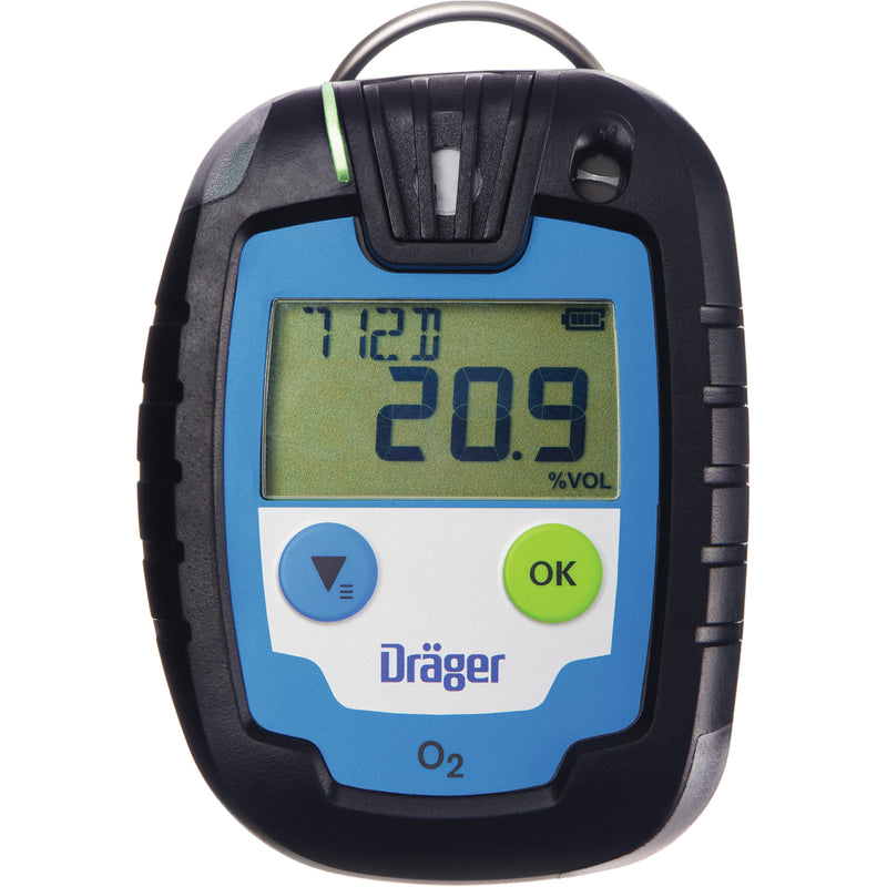 Dräger Pac 6000 O₂ Oxygen Gas Detector IP68 ATEX Single-Gas