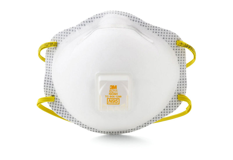 Case/10: 3M 8511 Particulate Disposable N95 Respirator Masks