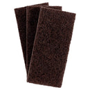 3M Doodlebug 8541 Utility Pad Brown, 4-5/8 in x 10 in