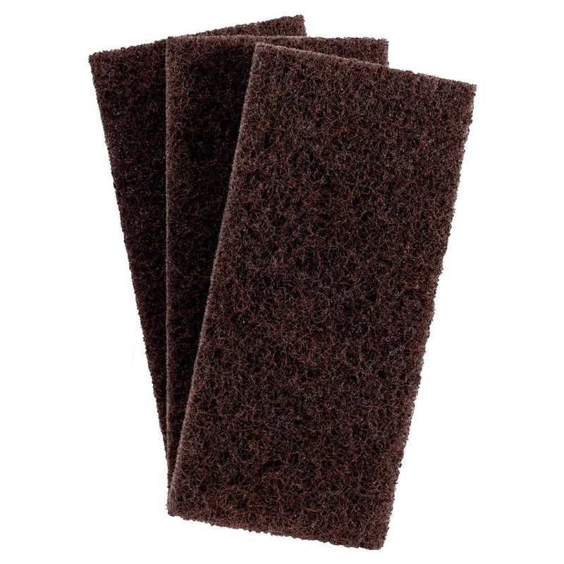 3M Doodlebug 8541 Utility Pad Brown, 4-5/8 in x 10 in. Each