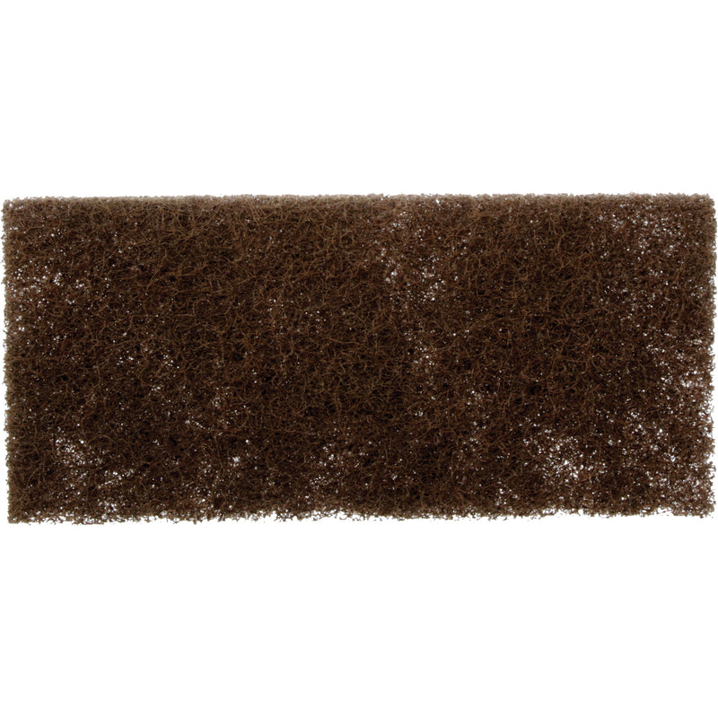 PK/10: 3M Doodlebug 8541 Utility Pad, Brown, 4-5/8 in x 10 in