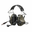 3M PELTOR MT14H418A-92 GN ComTac VIII Multi Comm Headset, Nexus 5-Con, O.D. Green. Each