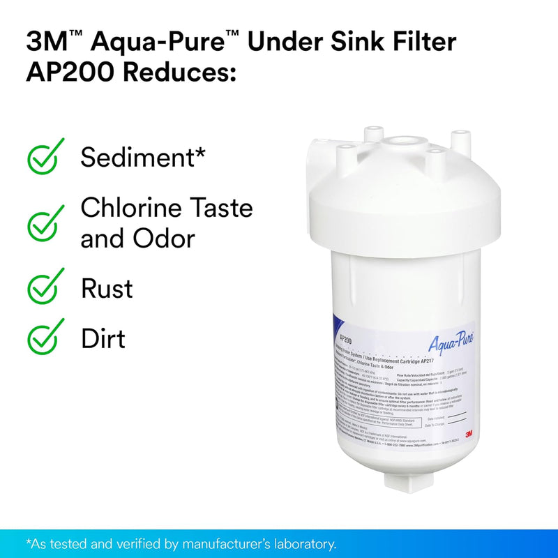 PK/6: 3M Aqua Pure AP217 Under Sink Drinking Water Replacement Filter Cartridge