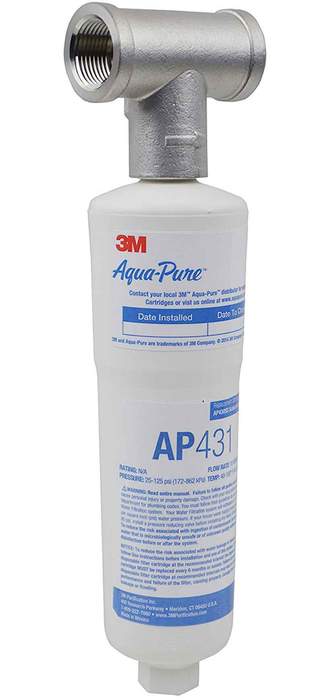 Open Box/20 PERCENT OFF!! 3M Aqua-Pure AP430SS Whole House Scale Inhibition Water Treatment System. Each