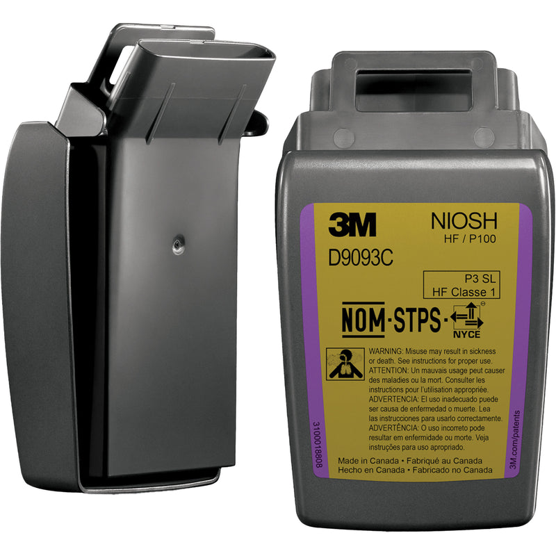 3M™ D9093CB Secure Click™ P100 Particulate Filter with Nuisance Level Acid Gas Relief. Case/144