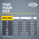 NEOS KLN1BL Klondike GP Waterproof Winter Overshoes - Black. One Pair