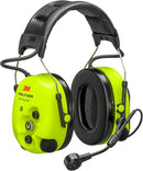 3M PELTOR MT15H7AWS6 WS ProTac XPI Level Dependent Bluetooth Headset, Headband, Yellow, NRR 26 dB, CSA A
