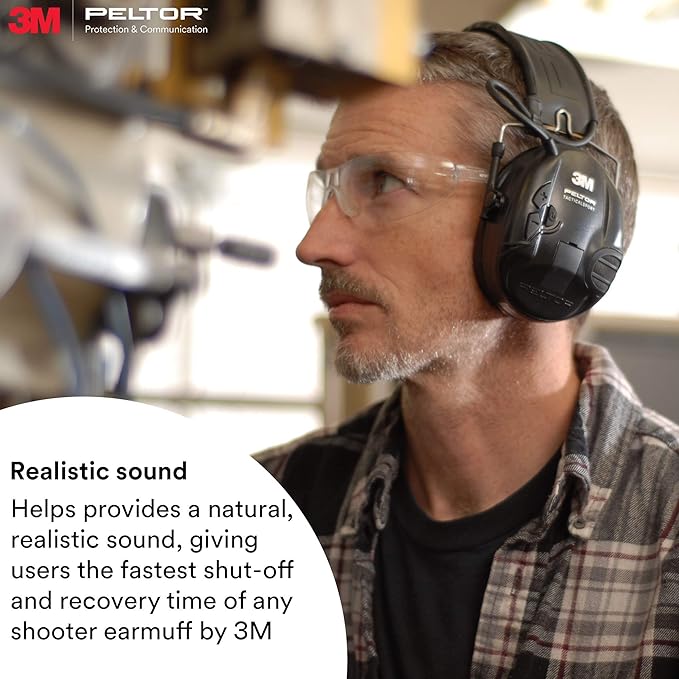 3M Peltor MT16H210F-479-SV Tactical Sport Electronic Headset. Each