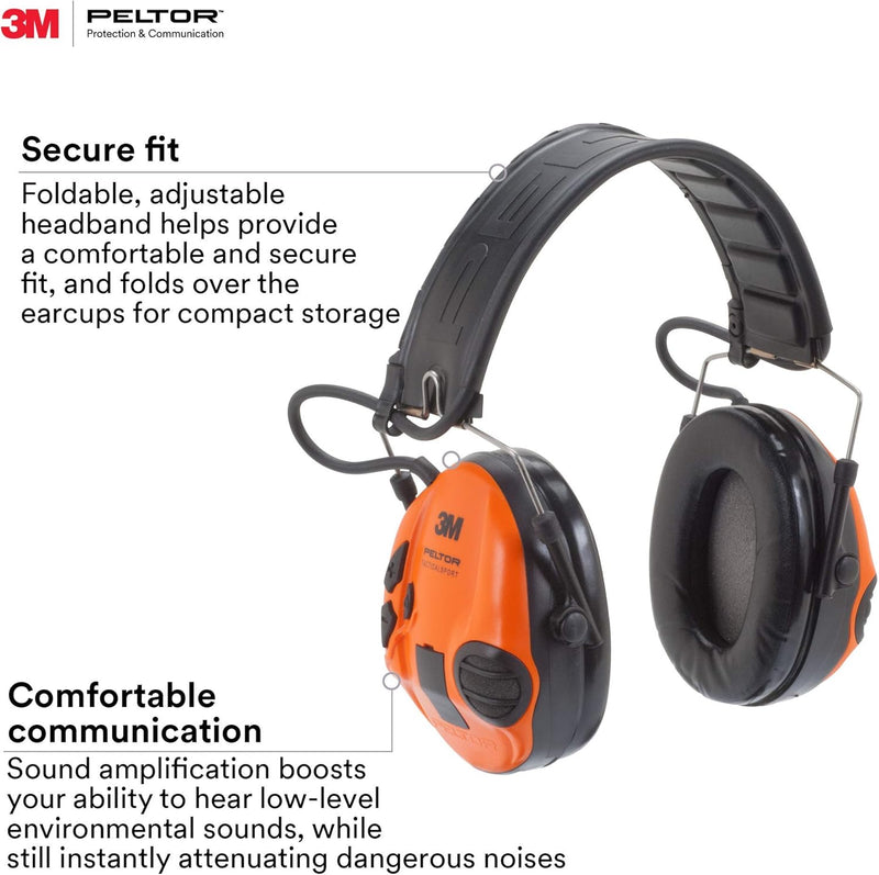 3M Peltor MT16H210F-479-SV Tactical Sport Electronic Headset. Each