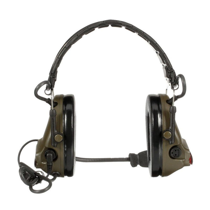 3M Peltor MT20H682FB-47 GN ComTac V Headset, Foldable, Single Lead, Green